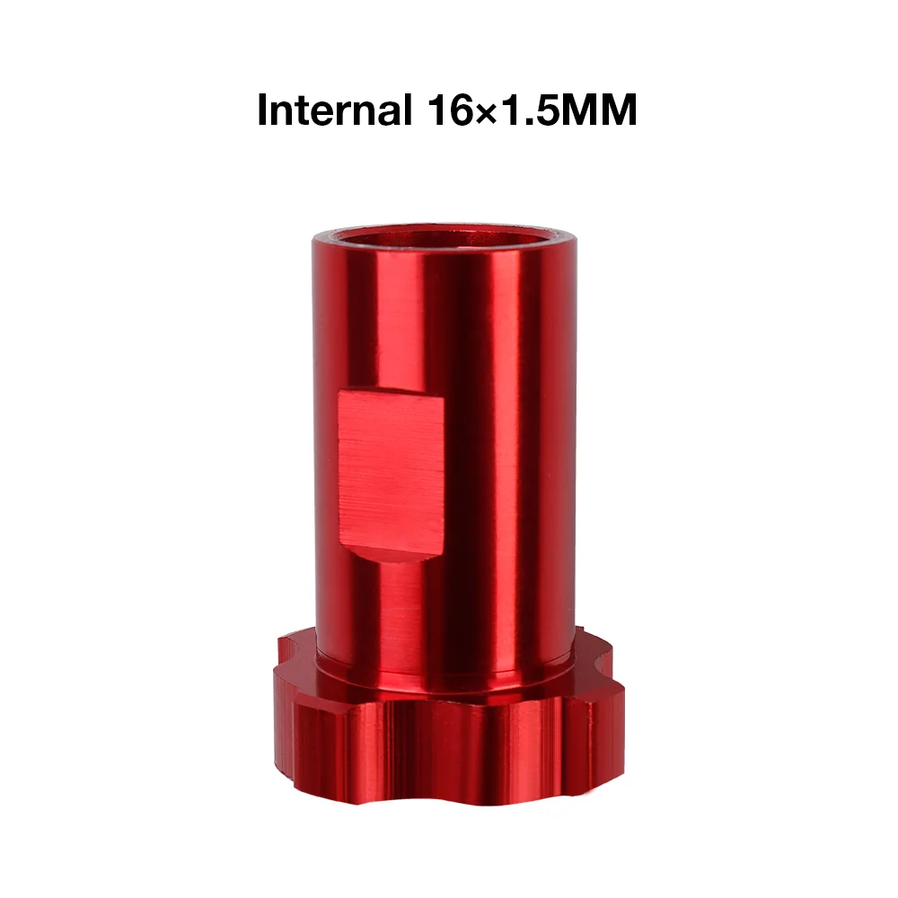 

Адаптеры для чашек распылителей 6 шт., черный/красный, алюминиевый сплав