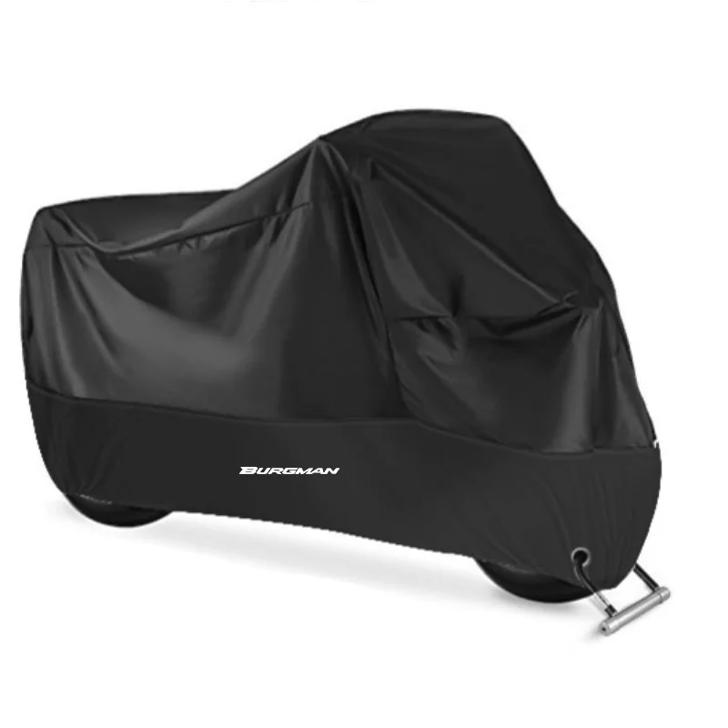 

Для SUZUKI Burgman 400 650 125 AN400 AN650 AN SKYWAVE 400 чехол для мотоцикла Уличная Защита от УФ-лучей пылезащитные чехлы от дождя