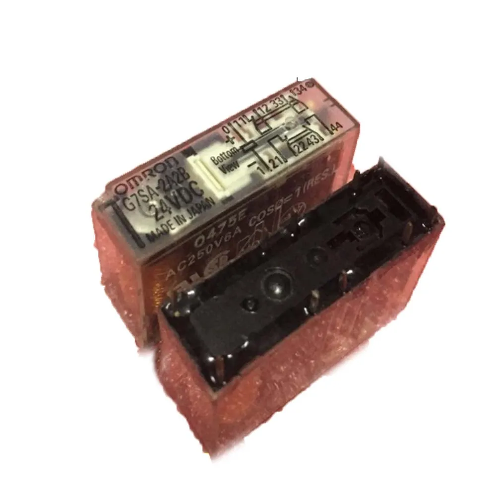

G7SA-2A2B Authentic original Small Safety Relay 24VDC 48VDC