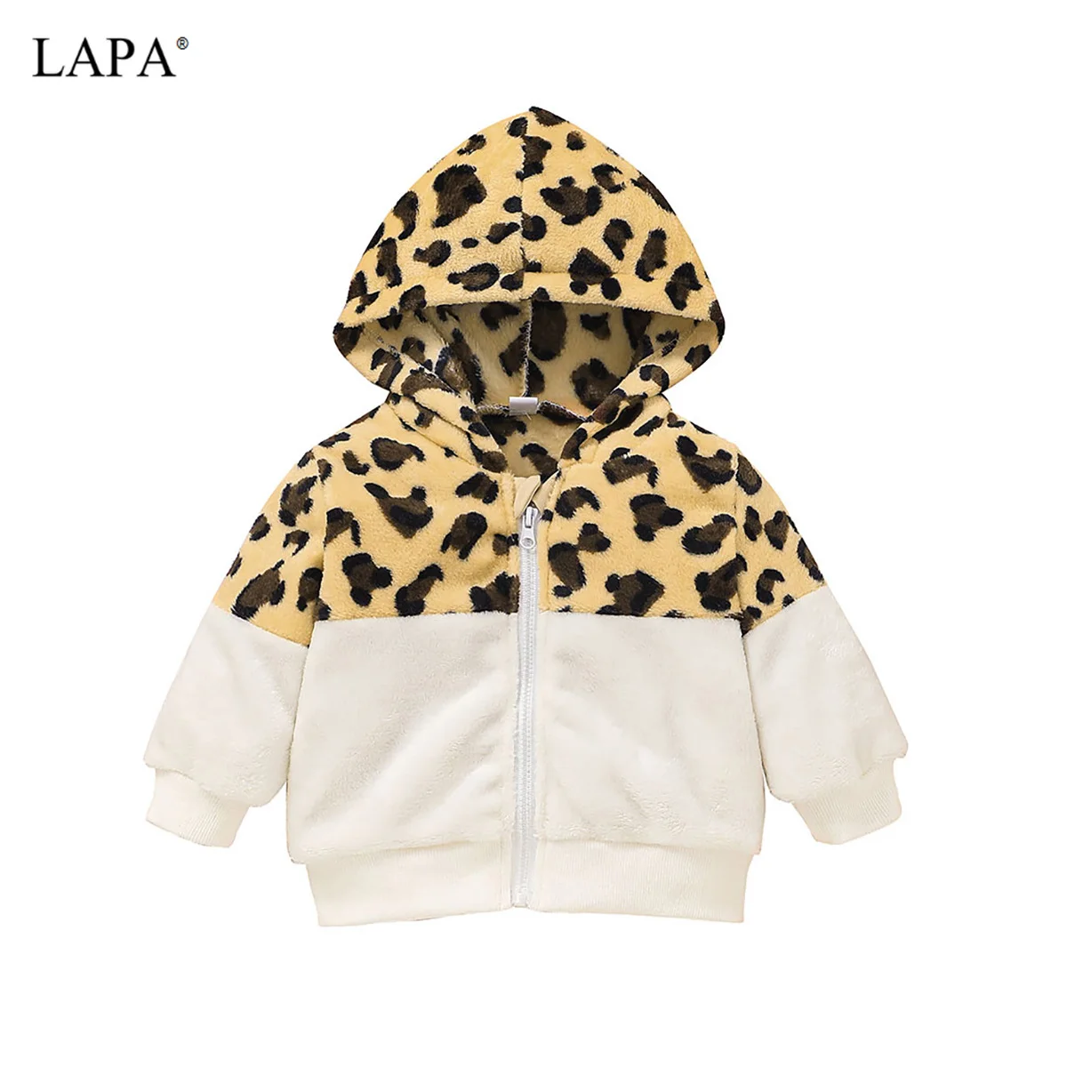 

Детская куртка с капюшоном и длинным рукавом, на молнии