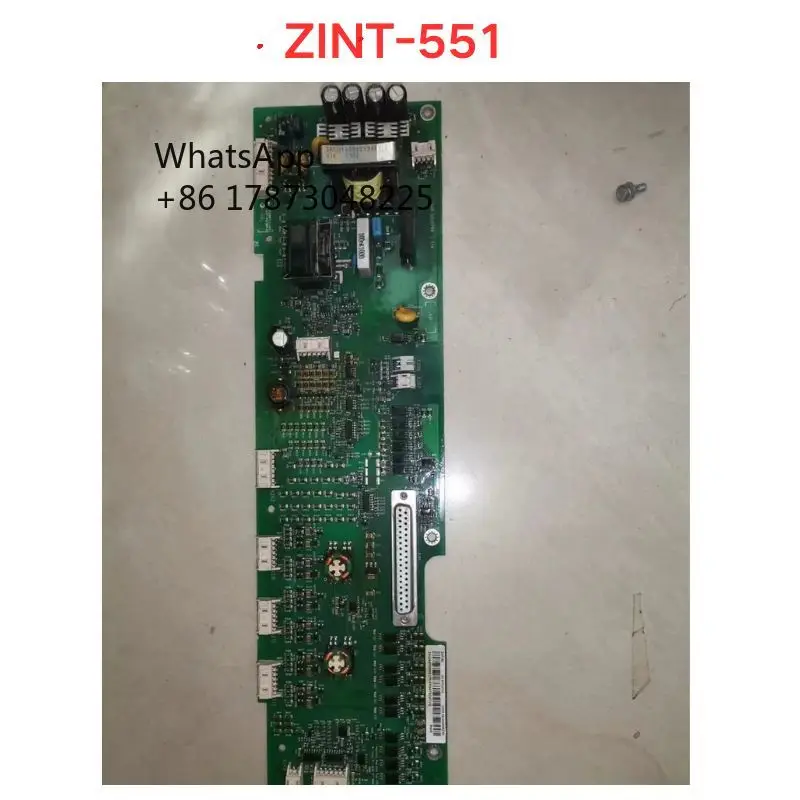 Б/у ZINT-551 ABB880 плата драйвера платы питания Функциональный тест в порядке