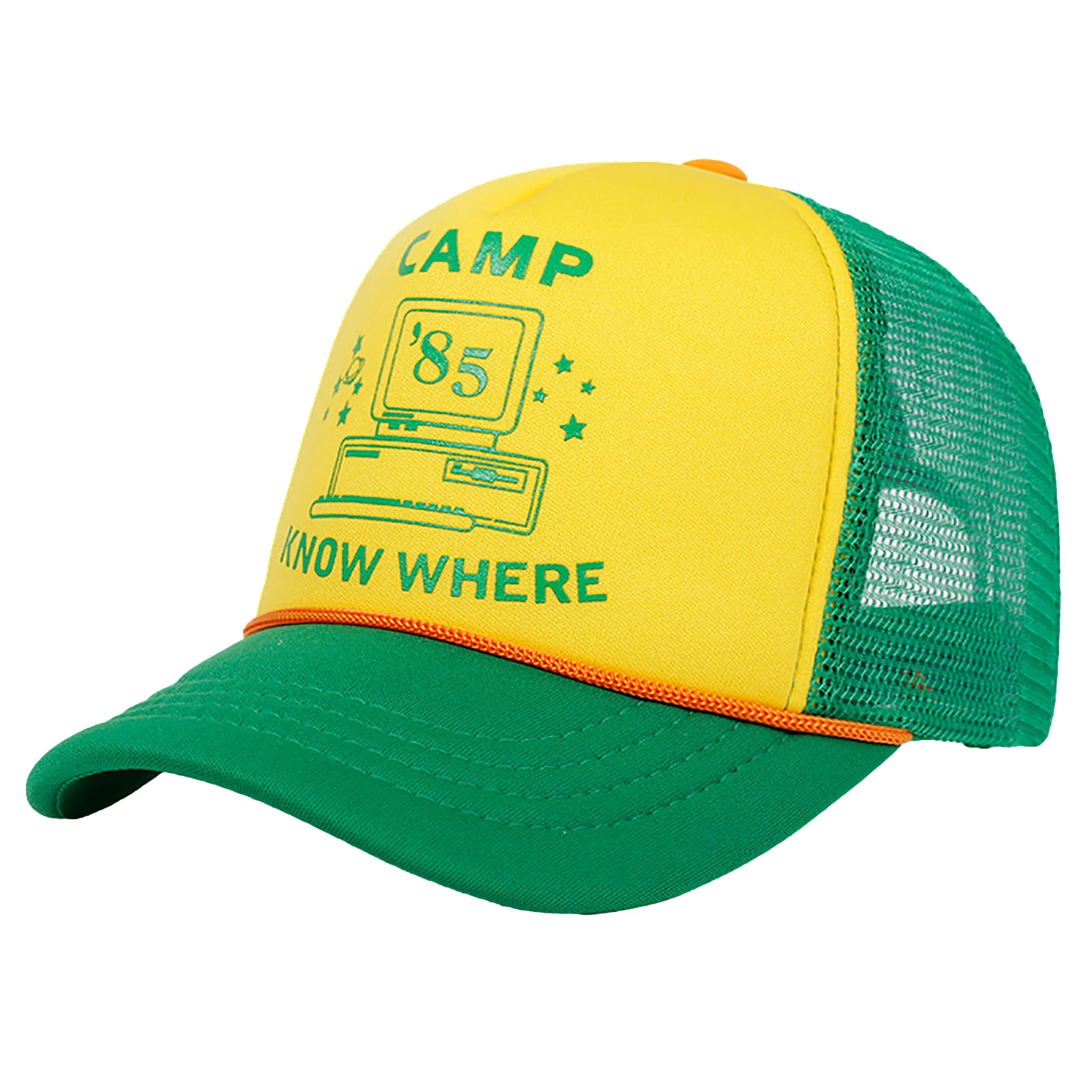 

Women's Hats for The Sun Cosplay For Thinking Cap Dustin Cap Dustin Baseball Caps Retro Mesh Hats Unisex Prop Accessories