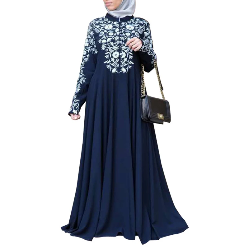 

Women Abaya Elbise Dubai Muslim Dress Moroccan Kaftan Turkish Arabic Kuftan Caftan Prayer Robe Islamic Clothing Arabe Mujer Ropa