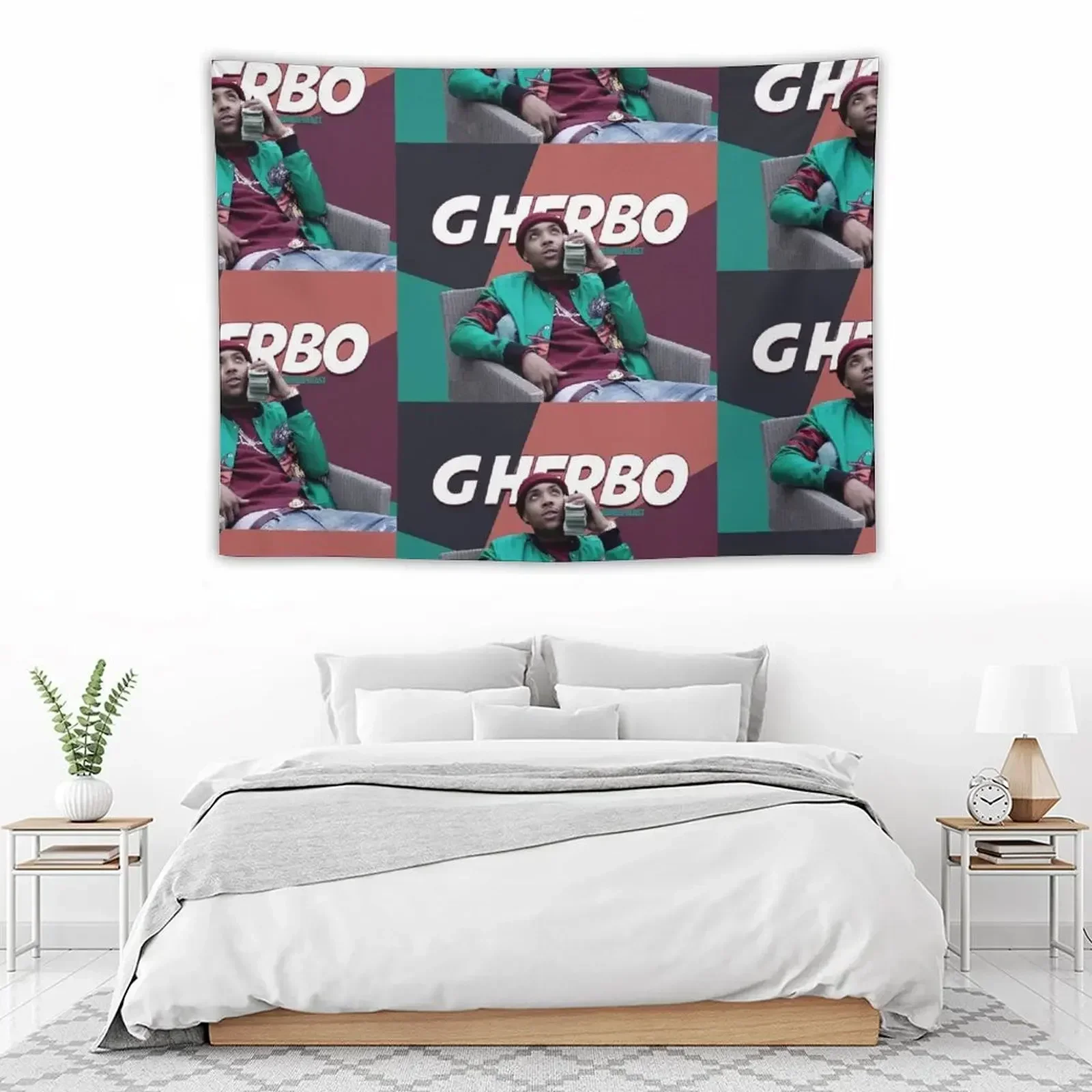 G Herbo &quotMoney Calling&quot Гобелен Открытый Декор Декоративные настенные фрески