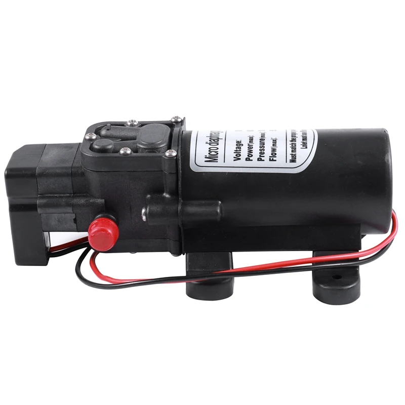 

Micro Auto Motor Diaphragm High Pressure Water Pump Automatic 115 PSI.