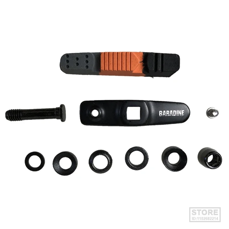 Baradine металлические диски V-тормозные блоки складной магнитный тормоз для трюков