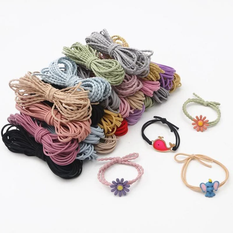 

5M/bag Round Elastic Thread Cord Rope Rubber Band Elastic Bands