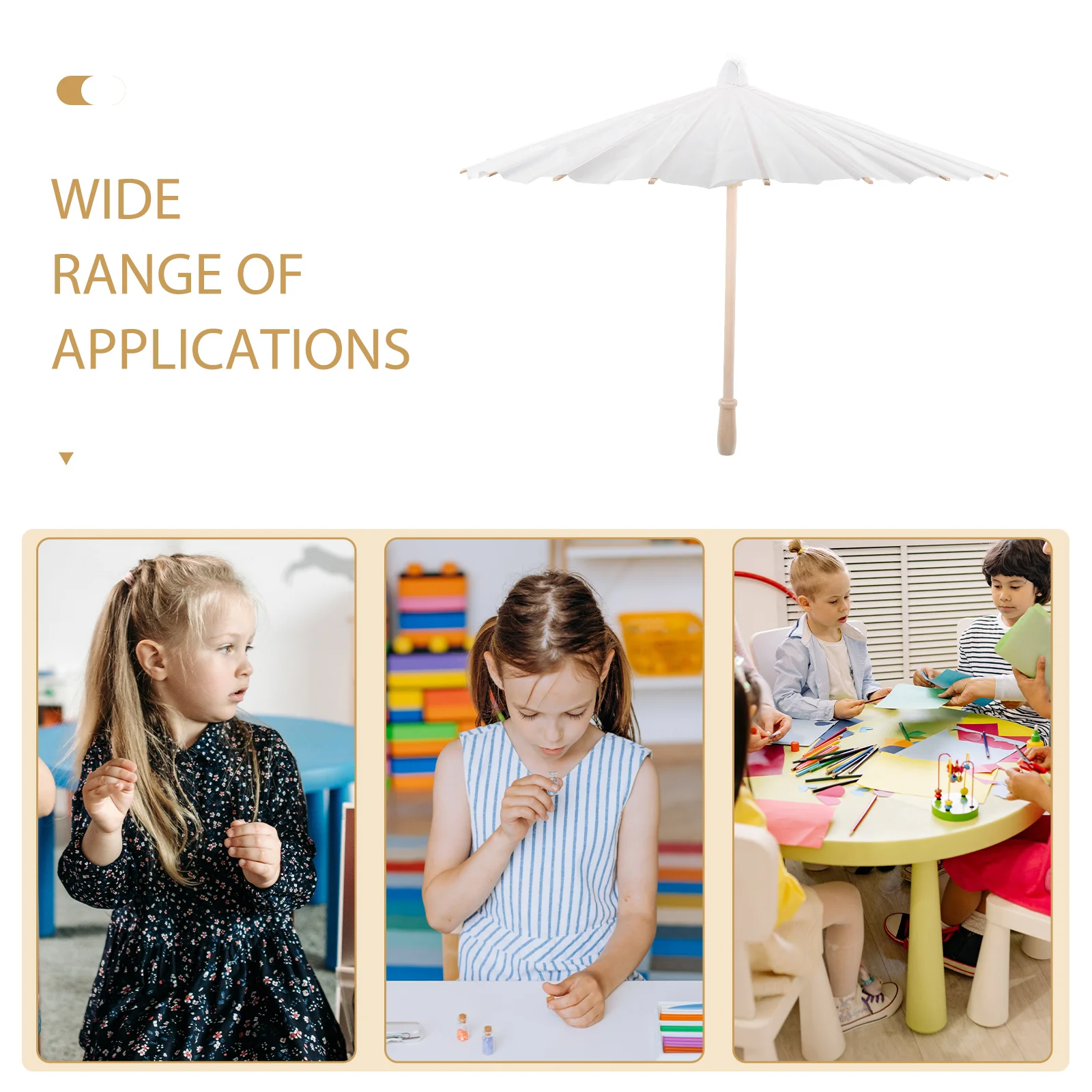 4 шт. ручная роспись зонтик масляная бумага для детей маленькое ремесло китайский