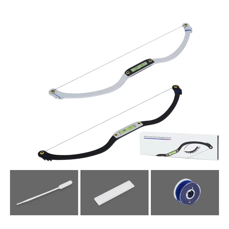 Линейка позиционирования лука бровей построение карты макияжа измерительный