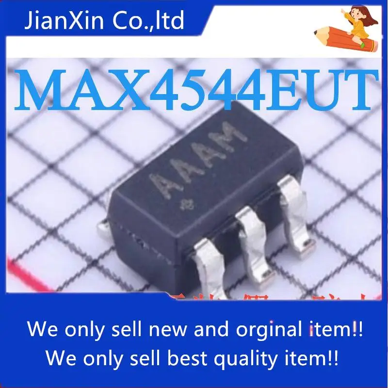 

10pcs 100% orginal new MAX4544EUT+T SOT23-6 Analog Switch IC Printing Silk AAAM