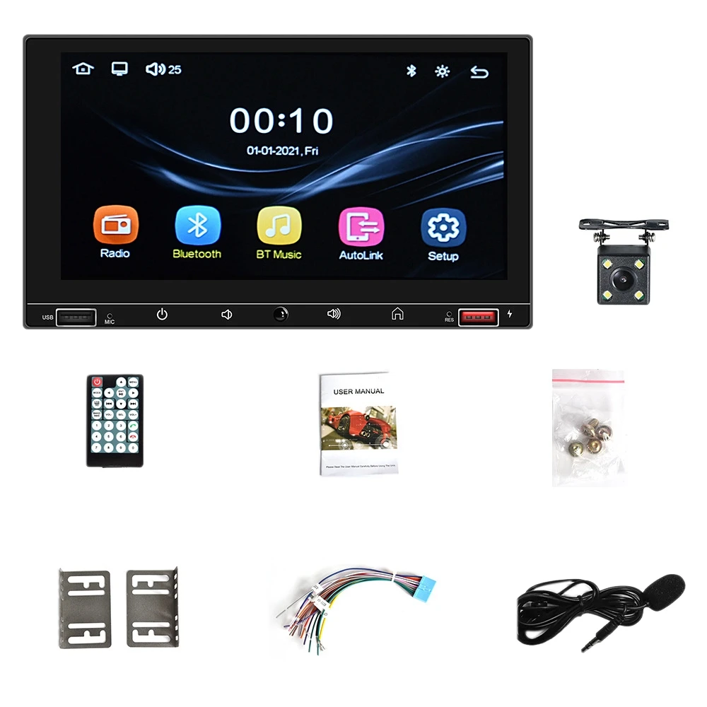 

7 inch Universal Car Radio 2 Din Carplay Android Auto for-Nissan Toyota MP5 Player Multimedia Player B
