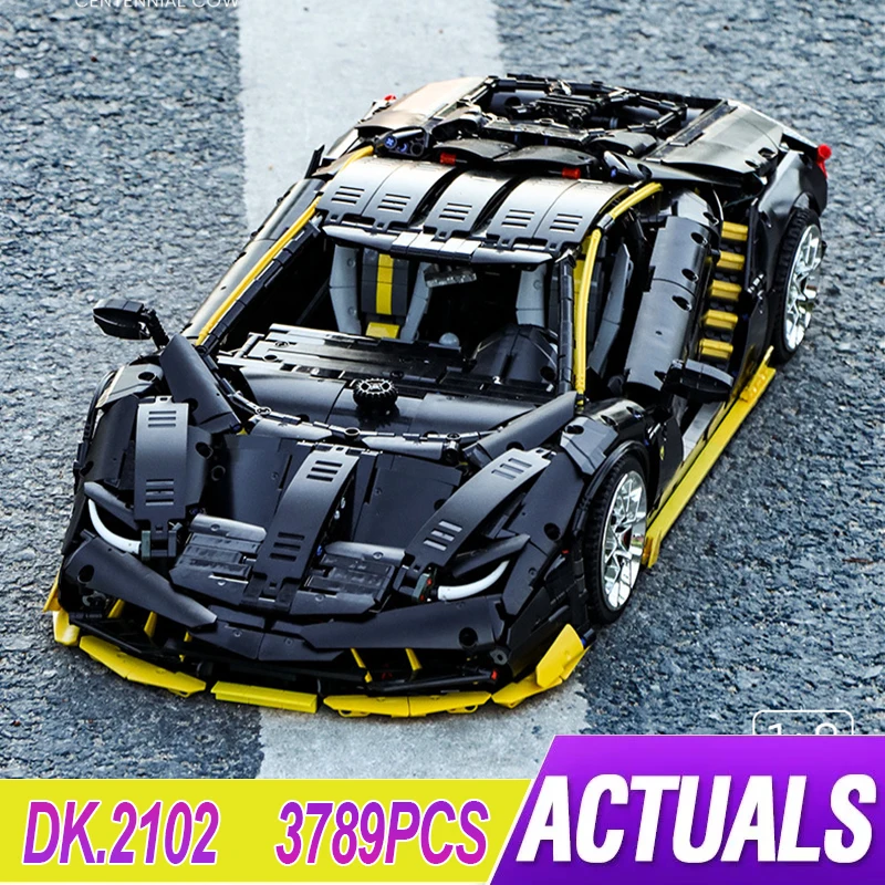 3823 шт., Детский конструктор MOC Black Lamborghining, совместимый с 42115 C61041