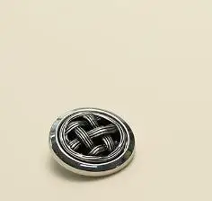 

5 шт./партия, двусторонние металлические пуговицы, 18-25 мм