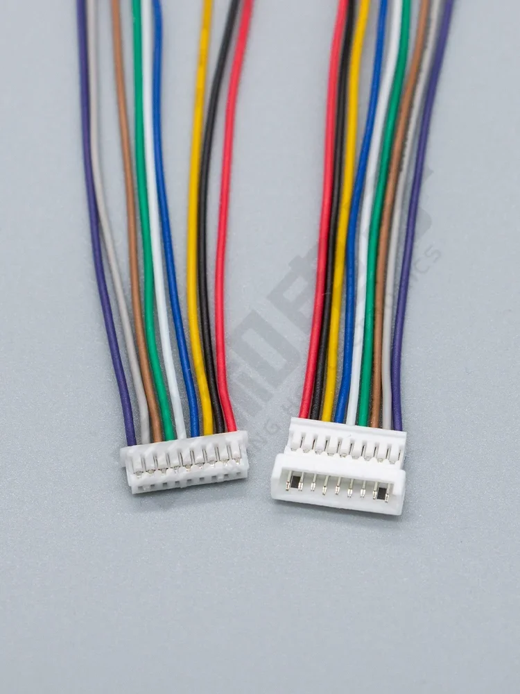 10 шт. JST 1 25 штекер и гнездо шаг мм 2P 3P 4P 5P 6P 7P 8P 9P 10P 11P 12Pin разъем Jack клеммный кабель 20
