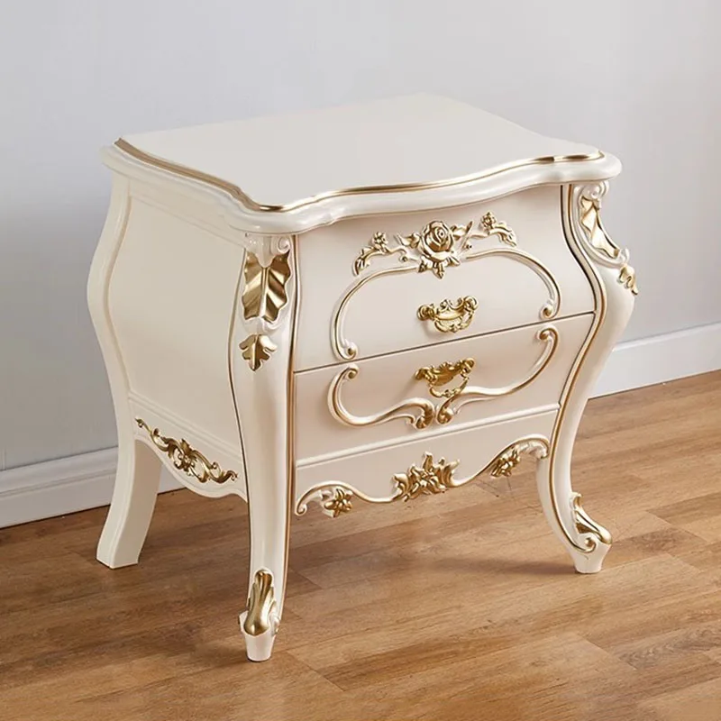 

Modern Bedroom Nightstand Table Storage Minimalist Drawers Mobile Bedsides Table Space Saving Small Szafki Nocne Furniture