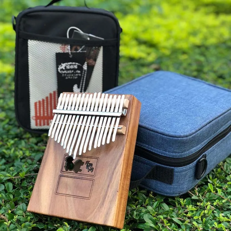 

Kalimba Storage Bag Multi-Functional Mbira Body Thumb Piano Case Musical Instrument Accessories Organizer For 17 Keys Kalimba