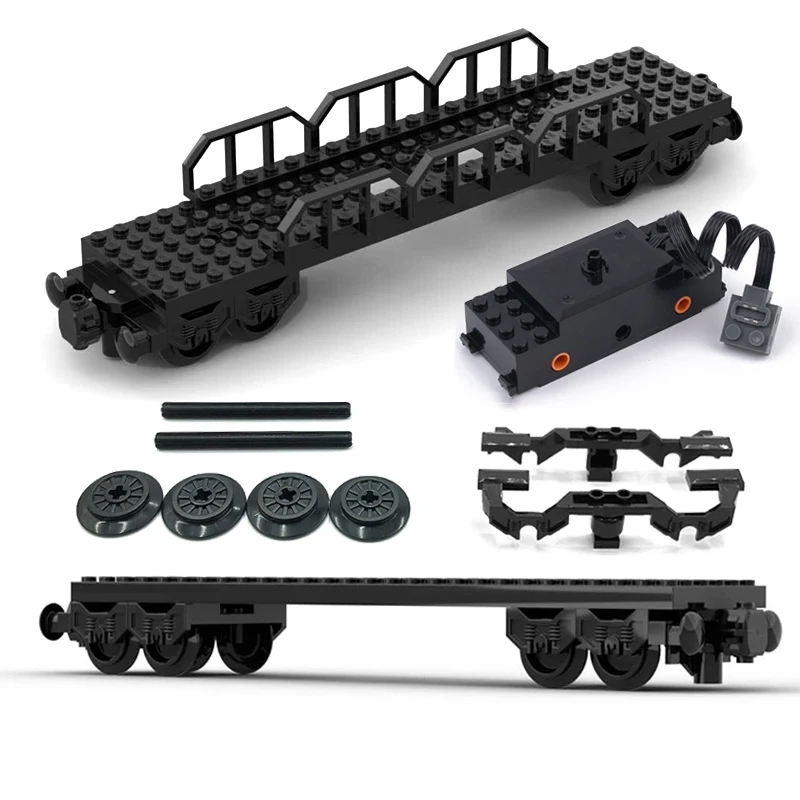 Новые круглые отверстия для городского поезда, каждая часть, 6x28 кирпичей, база для автомобиля с буфером поезда с герметичными магнитами и держателем колеса, набор деталей, игрушка