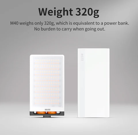 Zhiyun FIVERAY M40  двухцветный LED светильник