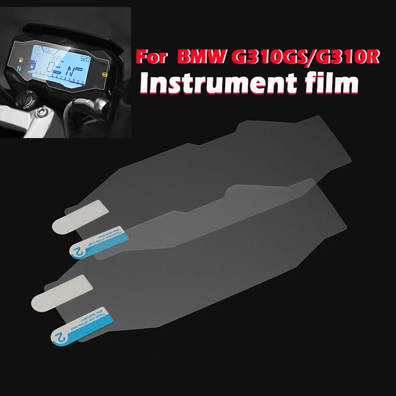 

Rhyming Motorcycle Dashboard Protector Instrument Film Dashboard Screen Sticker Anti-scrat Fit For BMW G310GS G310R 2017 2018