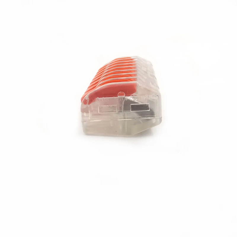 10 шт. 218 нажимные клеммы для электрических кабелей универсальный компактный