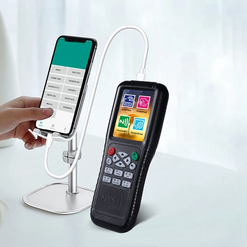 X100 смарт-репликатор RFID копировальный аппарат для клонирования значков замена 13 56