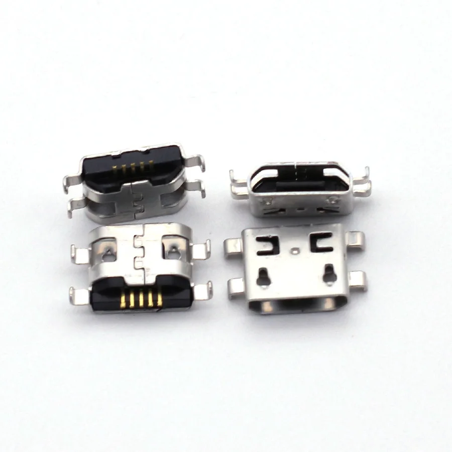 50 шт. для Alcatel One Touch Idol Dual OT-6030D A E OT6030 6030 micro usb зарядный разъем штепсельная розетка порт