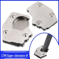 new for 1290 super adventure r 2022 motorcycle accessories aluminium flat foot side stand enlarge pad kickstand extension plate
