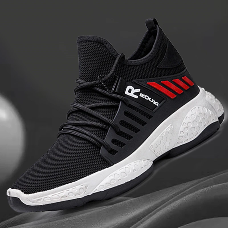 New Trend Men's Sneakers Mesh Breathable Casual Sports Shoes Male Non-slip Running Basketball Boys Lightweight Vulcanized Shoes