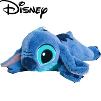 55cm70cm disney lilo stitch doll stitch blue hair monster donald duck lying posture plush toy doll pillow give girls gift set