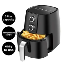 5l 1350w air fryer pizza chicken french oil free health deep fryer cooking smart touch airfryer fritadeira eletrica air fryer