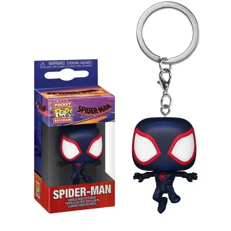 Фото FUNKO POP Человек-Паук the Spot Spider-GWEN GREEN GOBLIN ZOMBIE HUNTER SPIDEY Питер Паркер Mysterio Брелок Виниловая фигурка игрушки №3