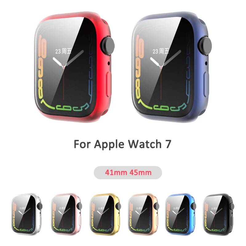 

Защитный чехол для Apple Watch 7, 360 дюйма, 41 мм, 45 мм
