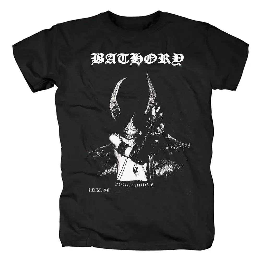 Футболка Bathory Black Metal Venom для мужчин и женщин в стиле хип-хоп уличная одежда с