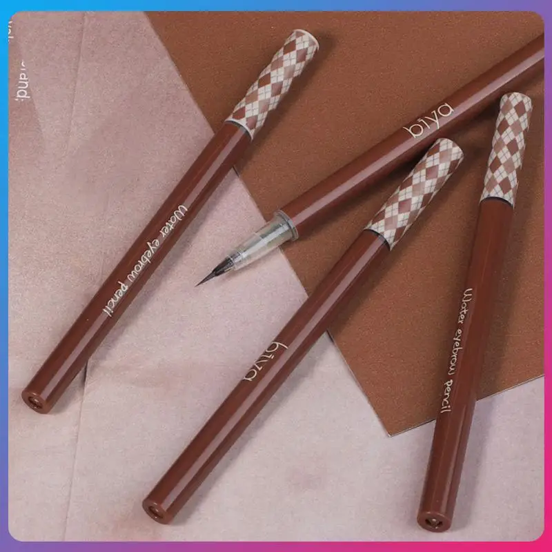 

Жидкий карандаш для бровей, водостойкая, легко окрашивающая, устойчивая к поту подводка для глаз, подводка для глаз, нижняя, шелкографическая ручка, ультратонкая Косметика для макияжа глаз