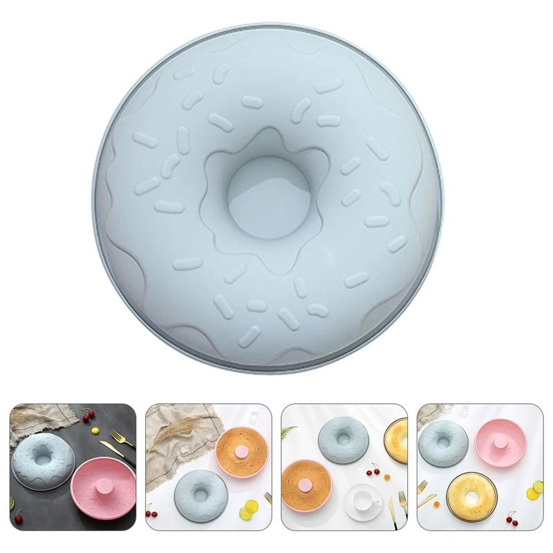 

1pc Doughnut Mold DIY Silicone Baking Mold Donut Casting Mould Kitchen Baking Supplies Bakeware