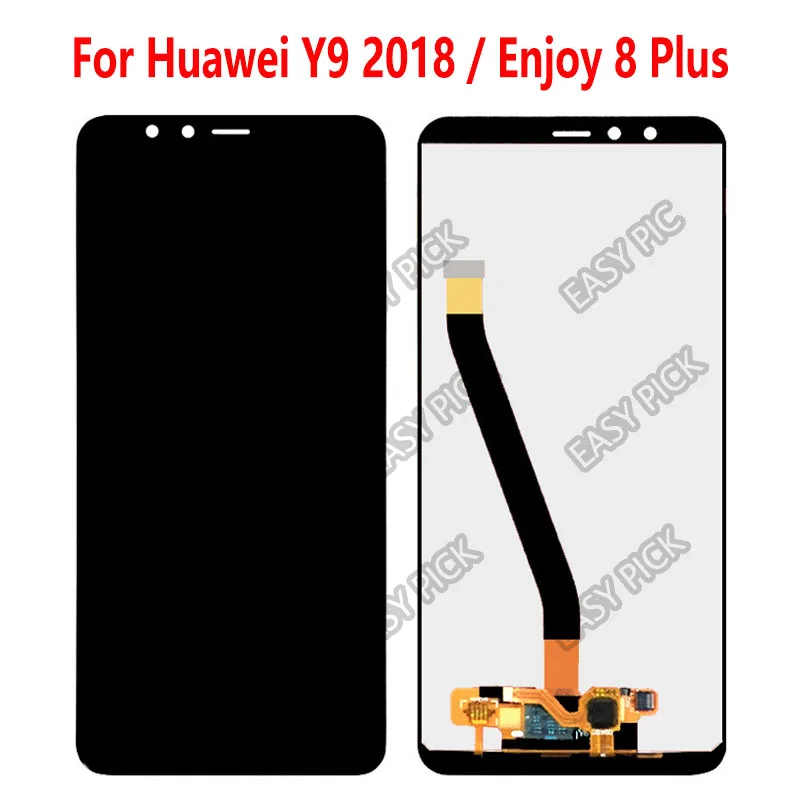 Для Huawei Y9 2018 FLA-AL10 AL00 FLA-LX1 LX3 LDN-AL00 FLA-AL20 TL10 ЖК-дисплей сенсорный экран дигитайзер
