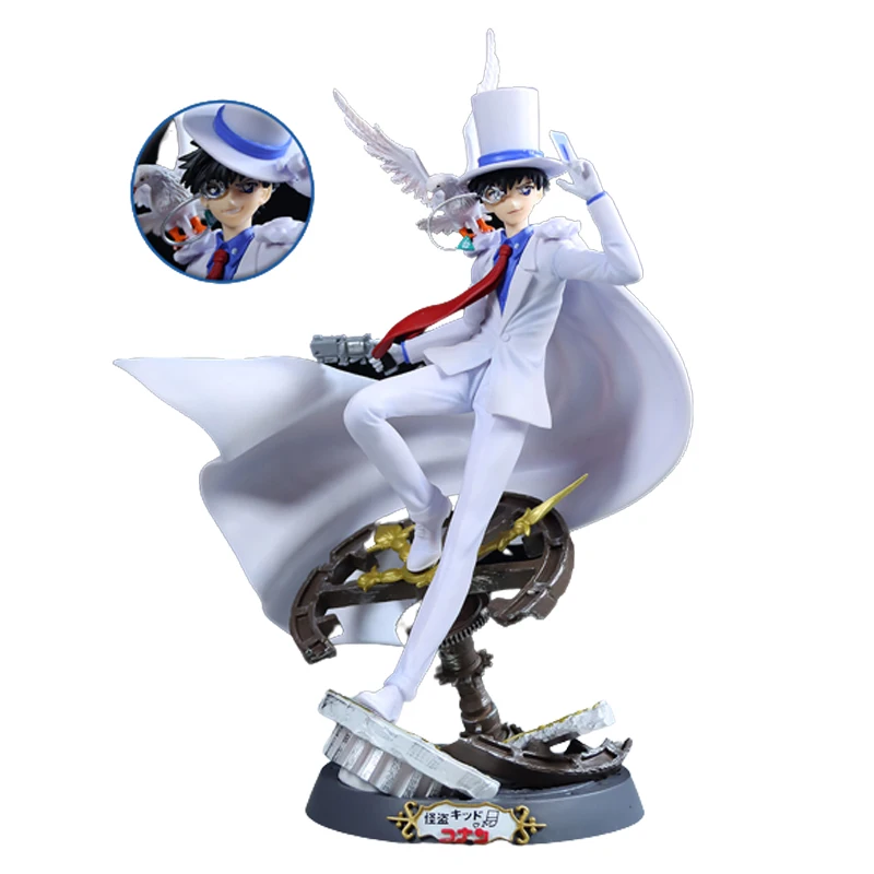 

Original Genuine Assemble Model In Stock Detective Conan Kaitou Kiddo Action Figure Collection Model Toys Gifts for Children