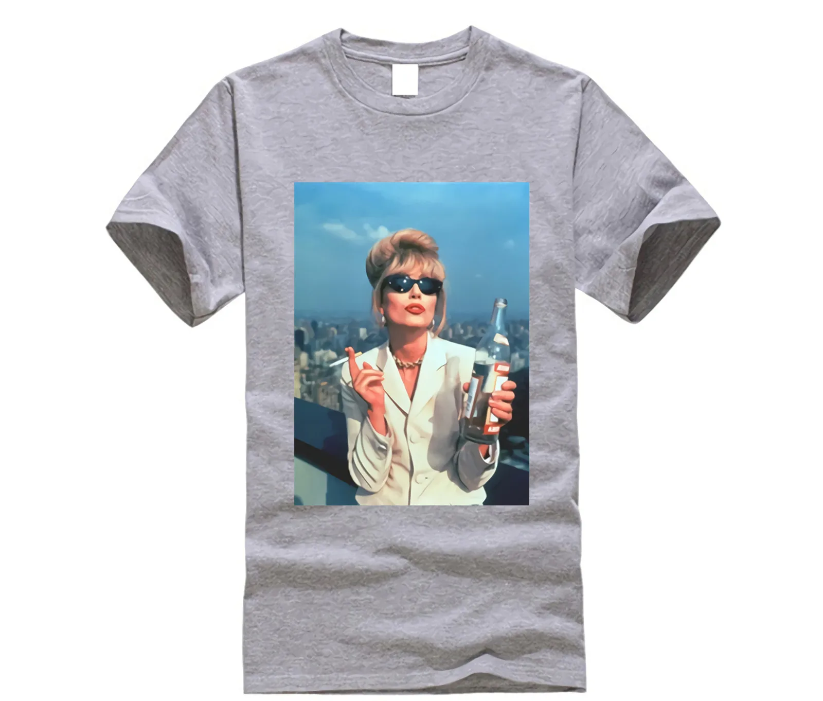 Потрясающая футболка 8 дюймов модные футболки Patsy с алкоголем ЛГБТ водка