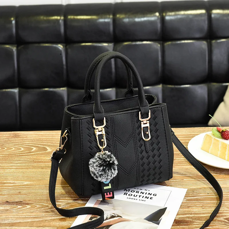 Fashion New PU Leather Women Shoulder Bag Luxury High Quality Crossbody Bags Brand Designer Handbags and Purses Small Handle Bag