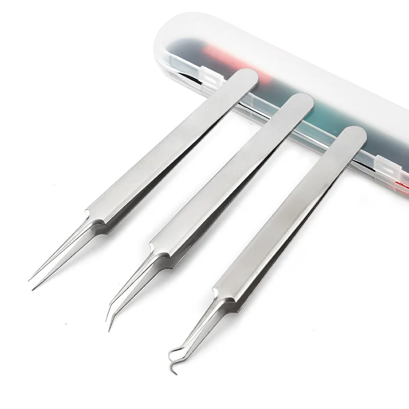 1 Набор пинцет для удаления чёрных точек и прыщей | Инструменты