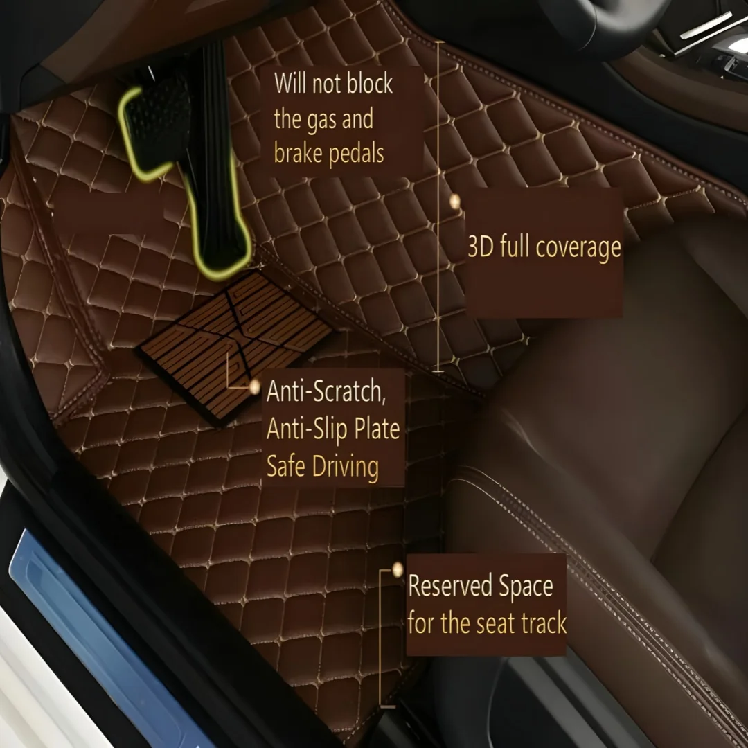 Фото Индивидуальные водонепроницаемые автомобильные коврики для SsangYong Torres 2022-2026 №2