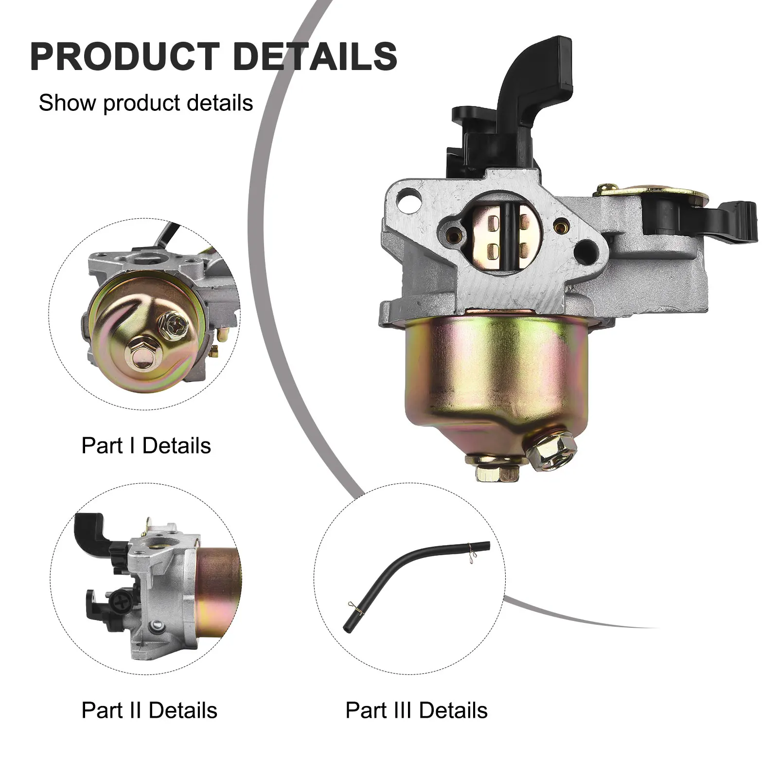 Honda GXH50 GX100 Loncin G100 G150 Алюминиевый Комплект Карбюраторов Запасные Части