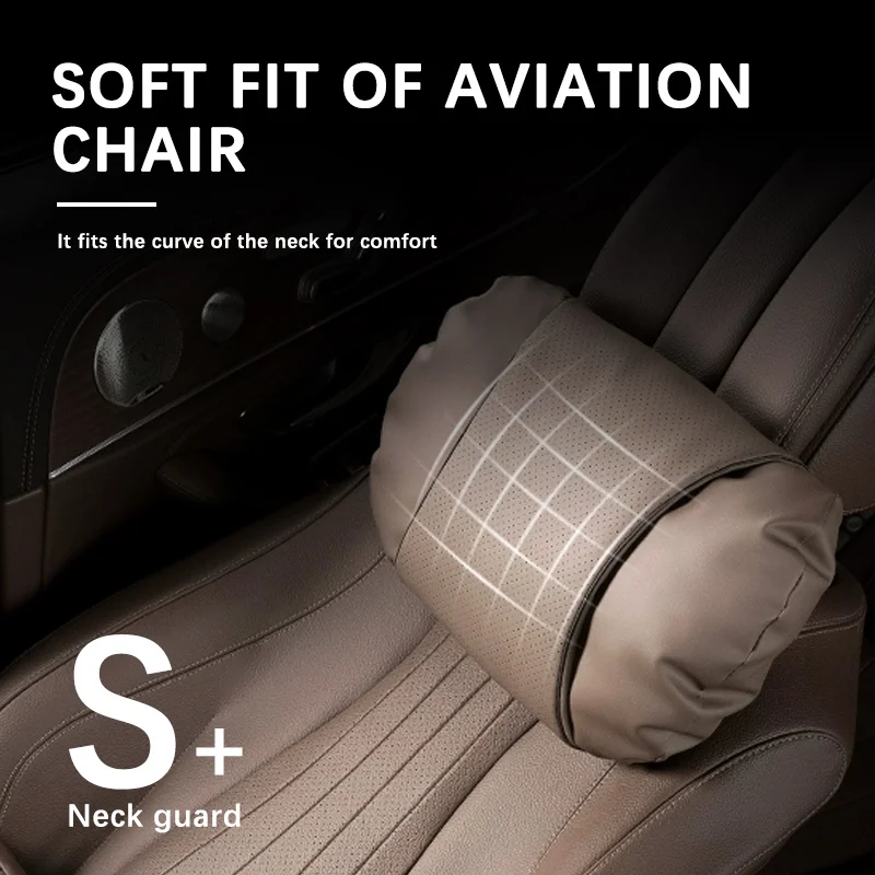 Подголовник автомобильного сиденья автоматическая безопасная подушка для шеи