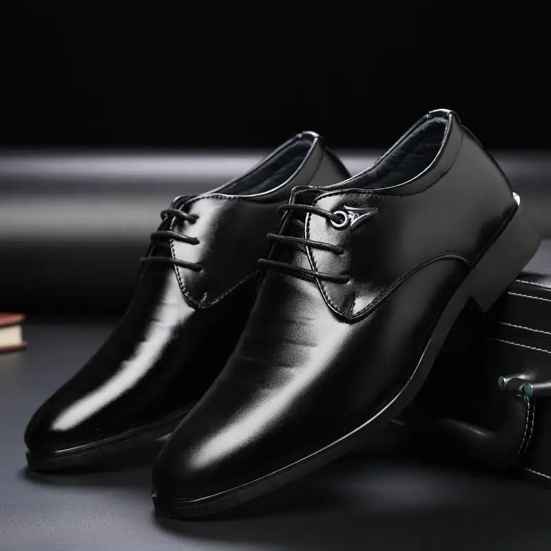

Men's Shoes Fall 2023 New Work Clothes Men's Casual Leather Shoes Large Size Sport Climbing Trendy Shoes Winte