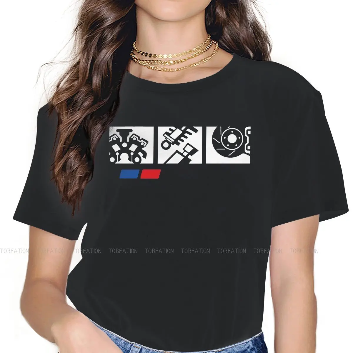 

Tune Up Shop Colored Newest TShirts Gran Turismo Racing Game Woman Fabric 5XL T Shirt O Neck Oversized