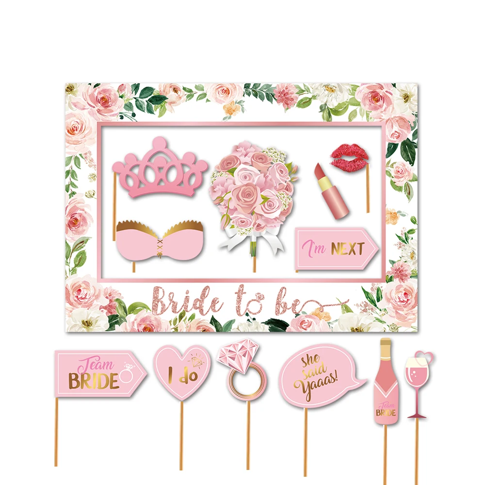 Реквизит для Фотокабины девичника декоративные фоторамки и принадлежности