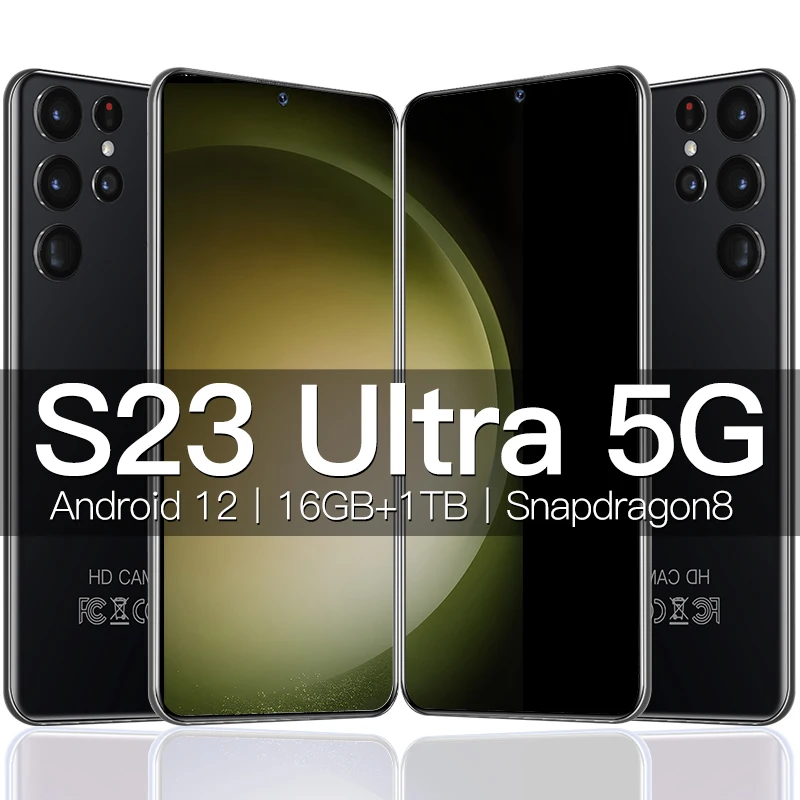 Смартфон S23 2023 дюйма 16 ГБ + 1 ТБ Sanpdragon 8 Gen 6 мАч