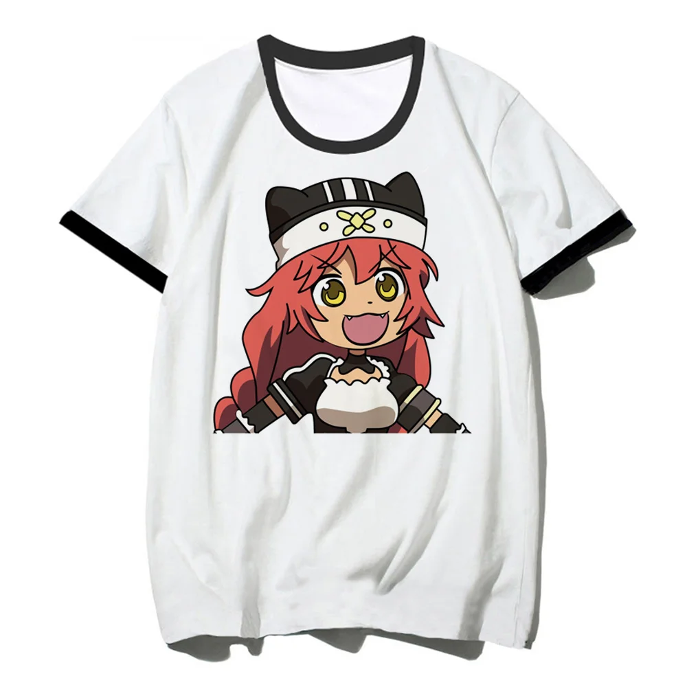 

Overlord t-shirts women manga Japanese harajuku t-shirts female manga clothing