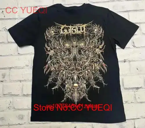 Футболка GutsliT для взрослых черная Carnal Death Metal Metalcor Band Music с длинными или короткими