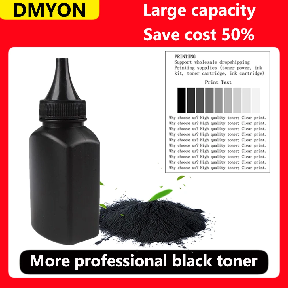 

DMYON Black Toner Powder Compatible for Brother TN 630 660 TN630 TN660 Printer MFC L2700dw L2720dw L2740dw Toner Cartridges